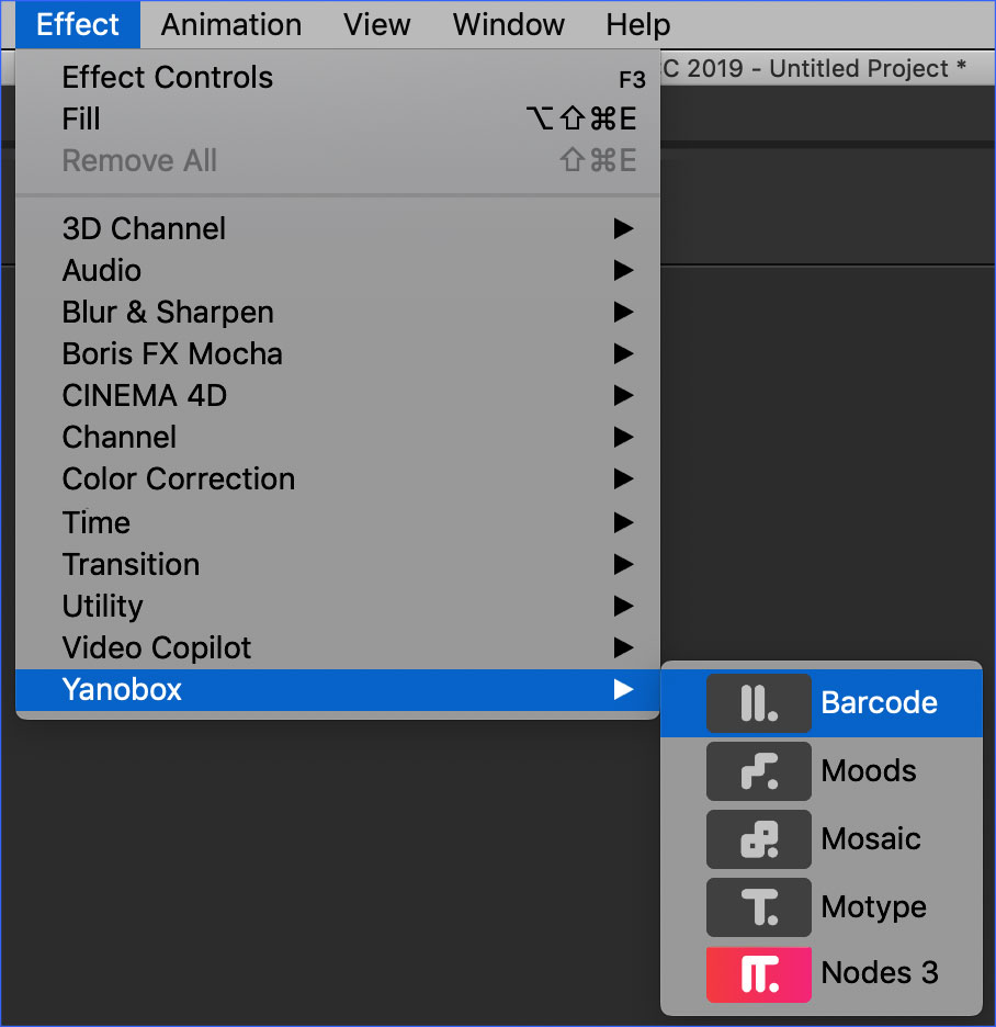 Barcode in After Effects